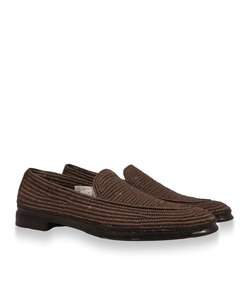 Dolce & Gabbana Loafer Herren in Braun, Paaransicht schräg von vorn