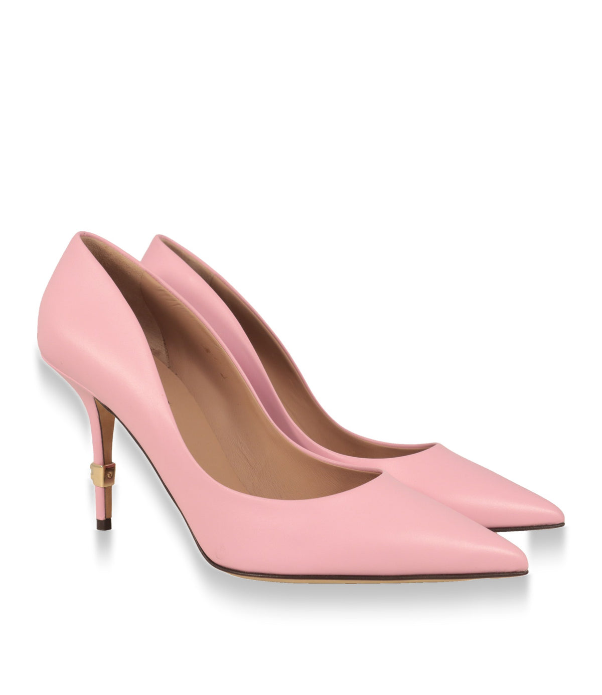 Dolce & Gabbana Pumps Rosa – Paaransicht der eleganten Damenschuhe aus Leder