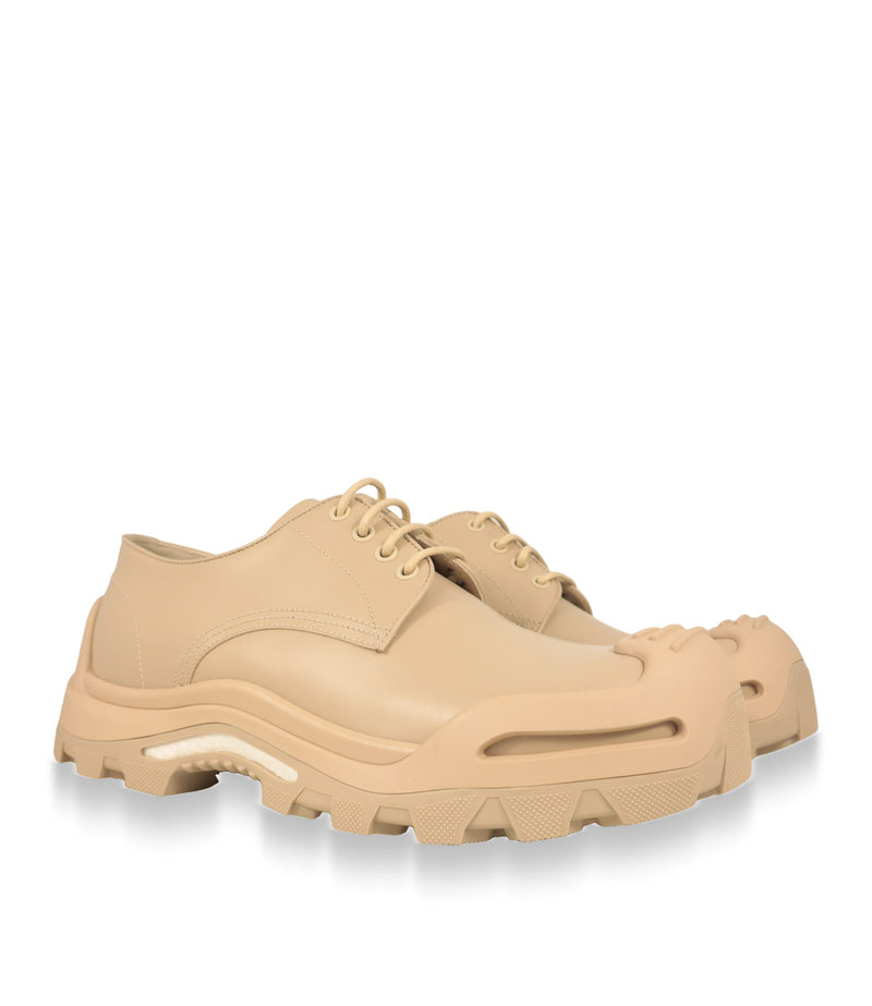 Dolce & Gabbana Derby Schuhe Herren in Sandbeige, Paar in Dreiviertelansicht