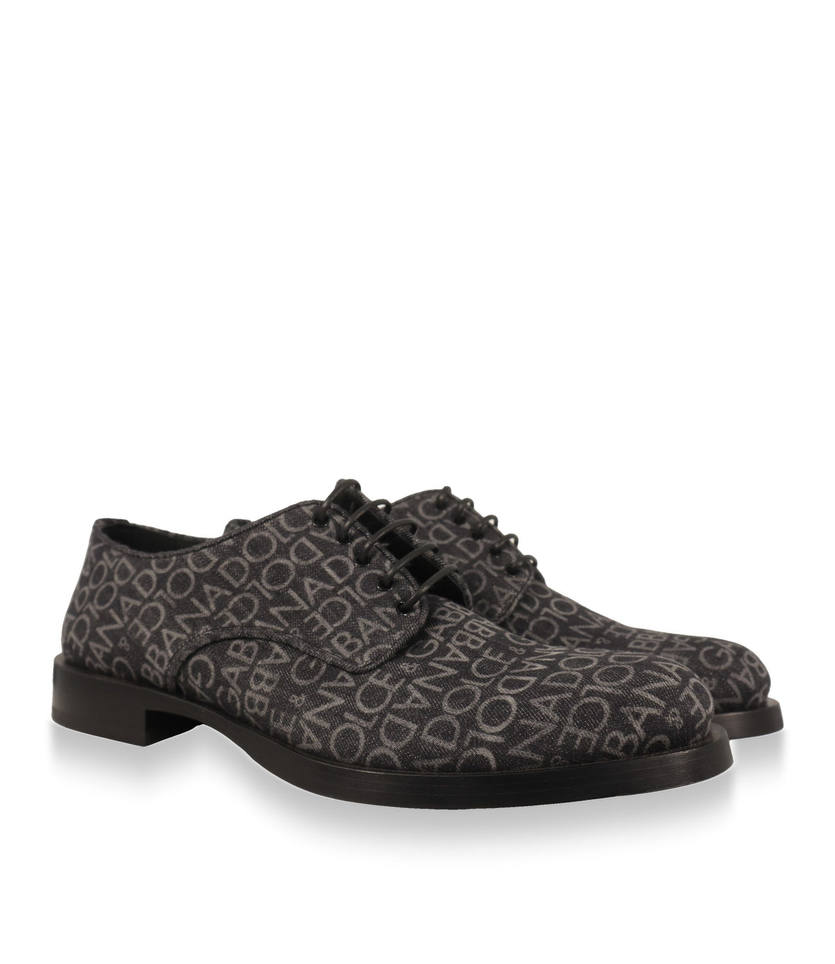 Dolce & Gabbana Derby Schuhe Größe 44 als Paar in Dreiviertelansicht