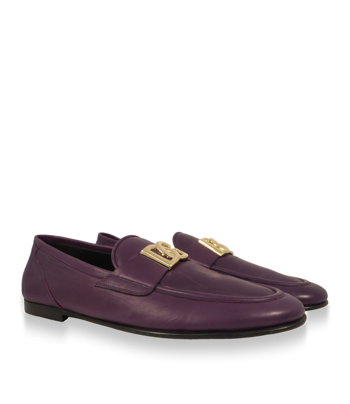 Dolce & Gabbana Loafer Herren Lila, Paaransicht schräg von vorn