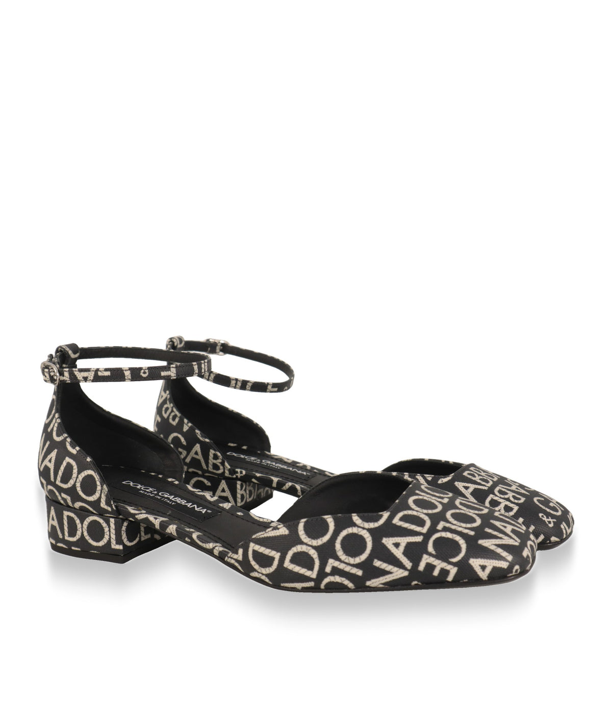 Dolce & Gabbana Mary Jane Schuhe Paar mit Knöchelriemen und Blockabsatz