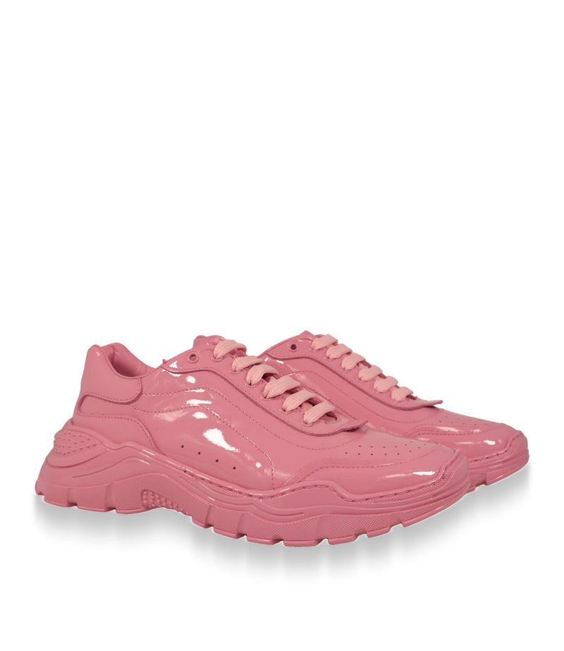 Rosa Dolce & Gabbana Damen Sneaker im Paar, Dreiviertelansicht
