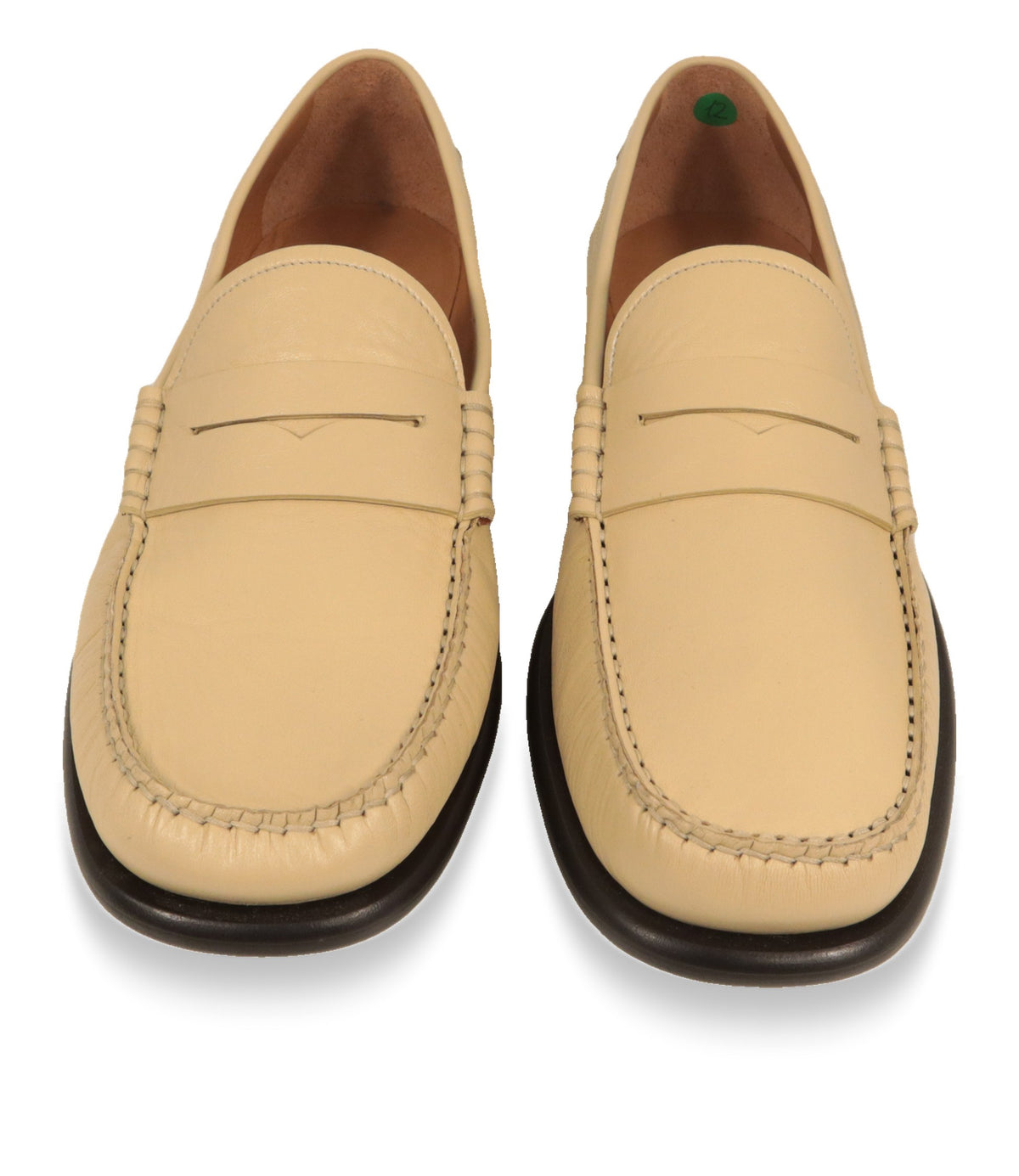 Dolce & Gabbana Loafer von oben mit Penny-Riegel und Mokassinnaht