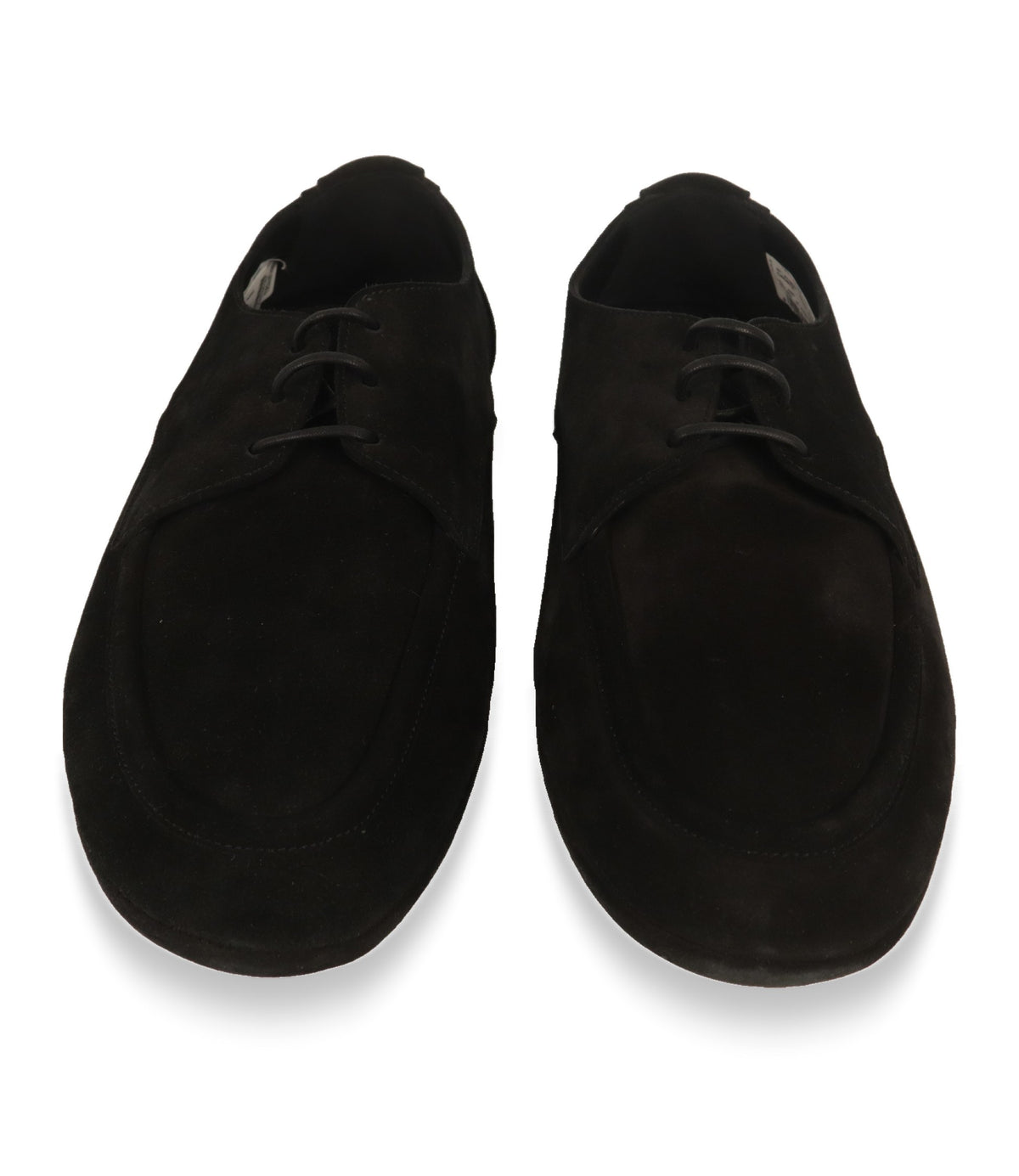 Dolce & Gabbana Herrenschuhe aus Wildleder von oben mit Schnürung