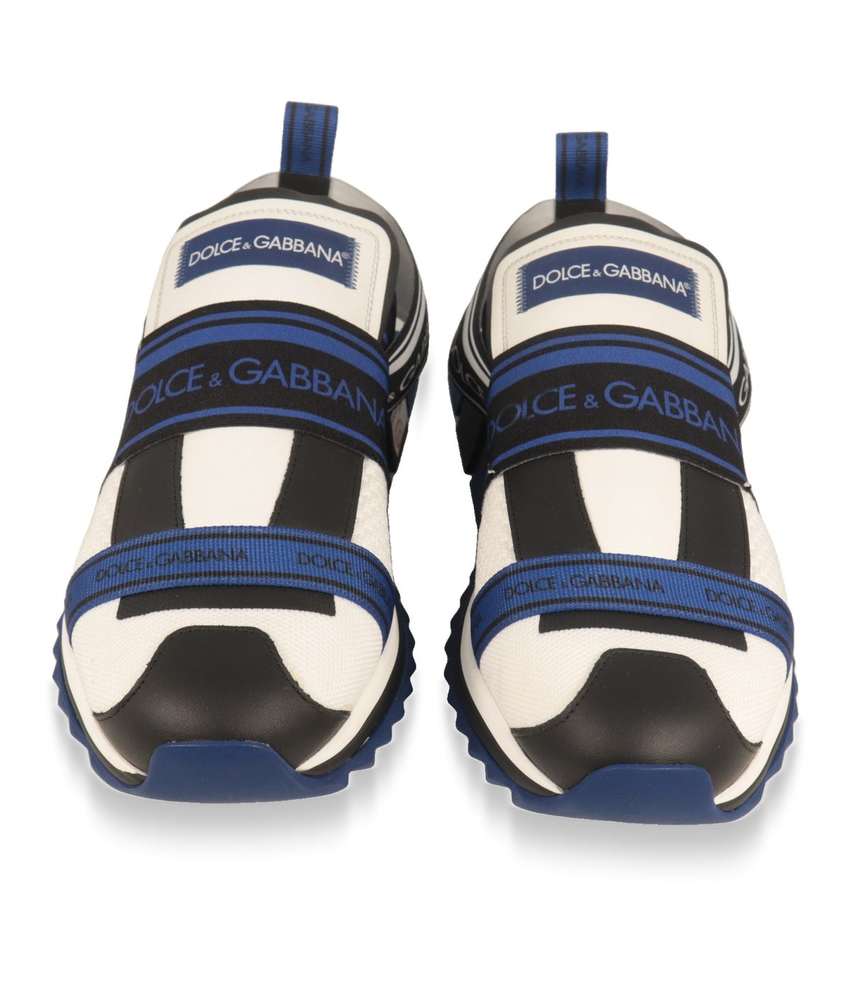 Dolce & Gabbana Slip-On Sneaker Größe 44 von vorne mit Logo-Elastikband