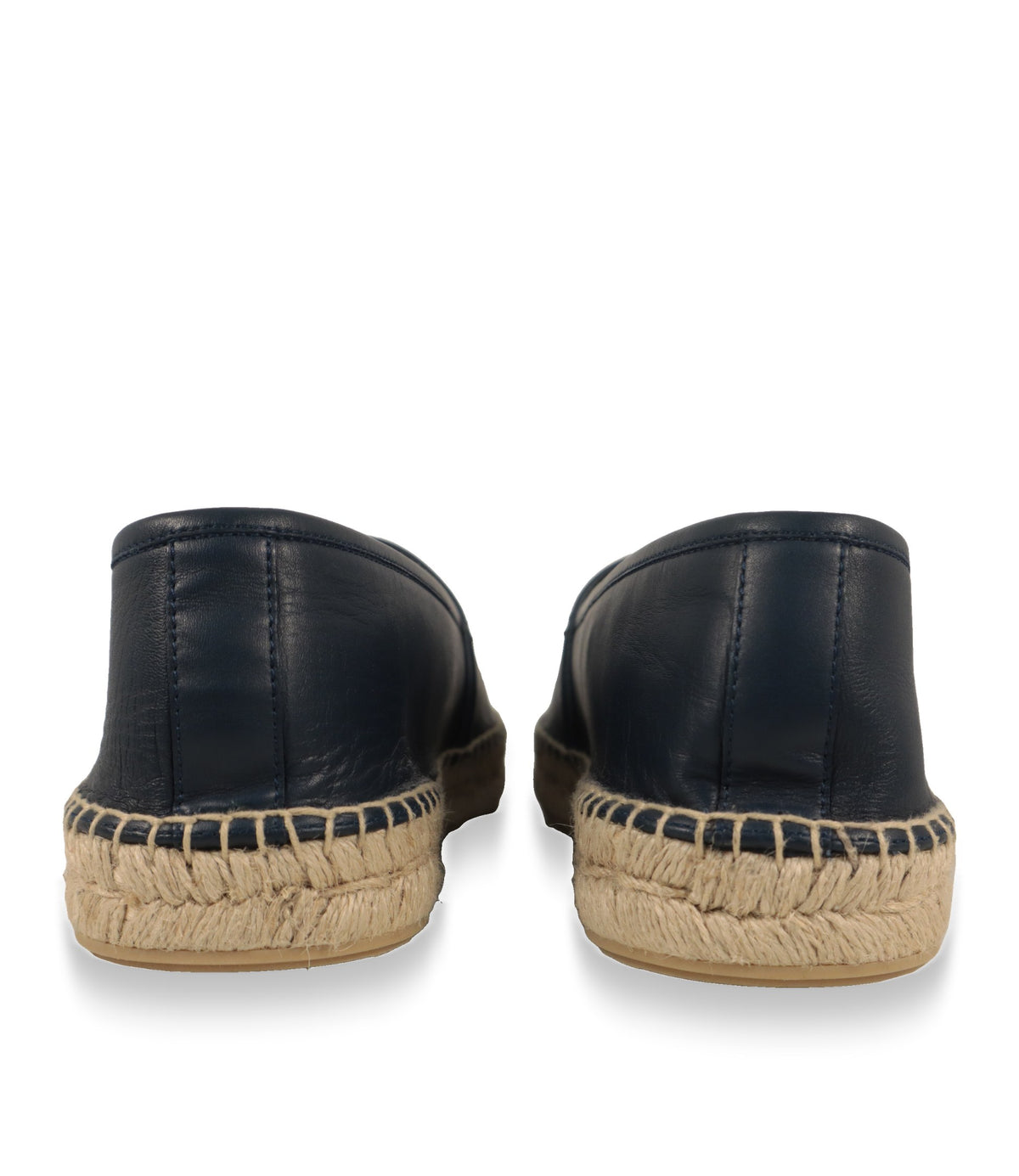 Dolce & Gabbana Espadrilles Rückansicht mit geflochtener Jutesohle in Beige