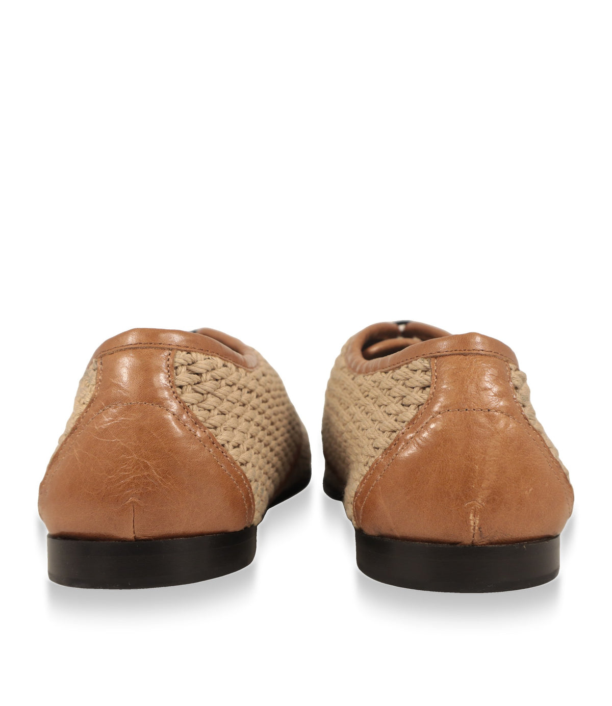 Dolce & Gabbana Derby Schuhe – Rückansicht mit Fersenkappe aus Leder