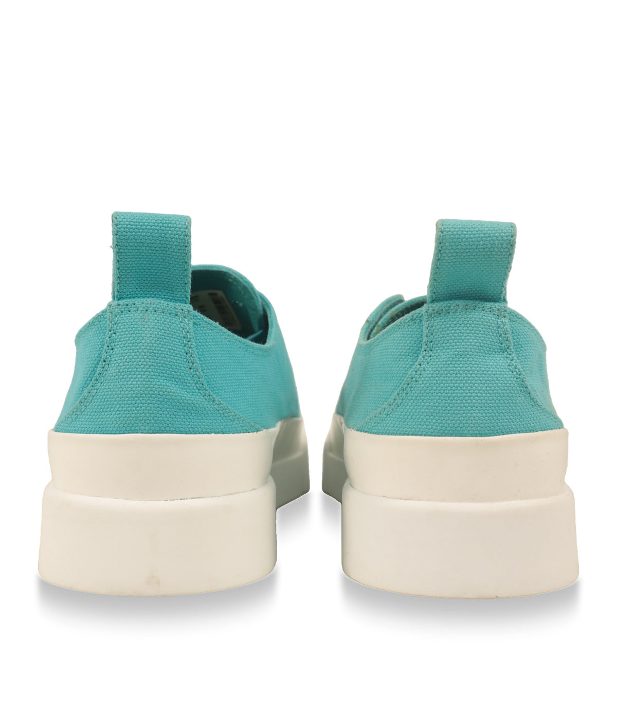 Dolce & Gabbana Sneaker Rückansicht mit Fersenschlaufe und weißer Plateausohle