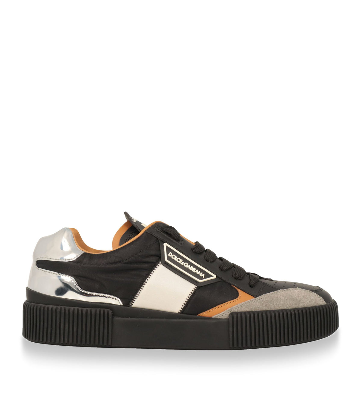 Dolce & Gabbana Sneaker Größe 40 schwarz weiß leder sneaker luxus