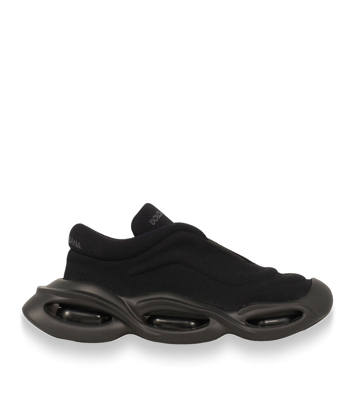 Dolce & Gabbana Sneaker schwarz Größe 41 mit dicker Sohle