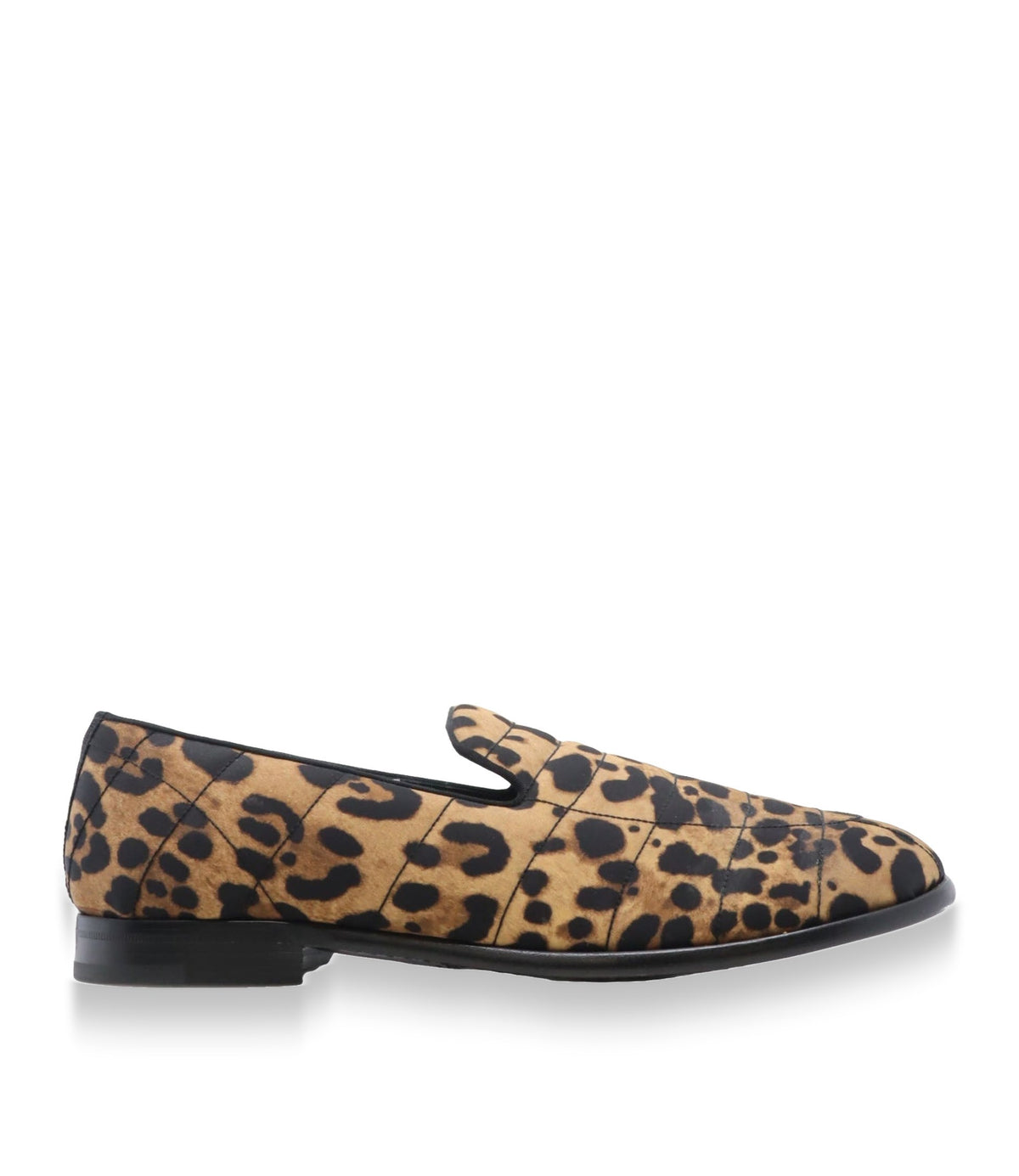 Dolce & Gabbana Herren-Loafer mit Leopardenmuster in Größe 44