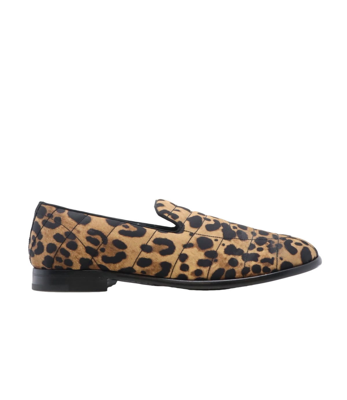 Dolce & Gabbana Herren-Loafer mit Leopardenmuster in Größe 44