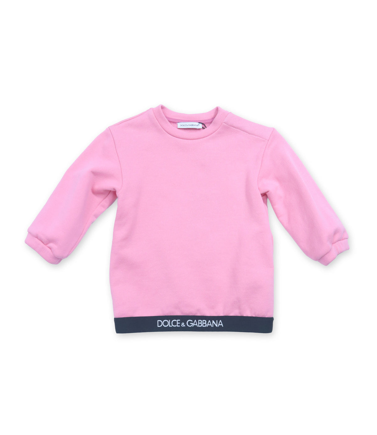 Dolce & Gabbana rosa Sweatshirt aus Baumwolle für Kinder im Sale