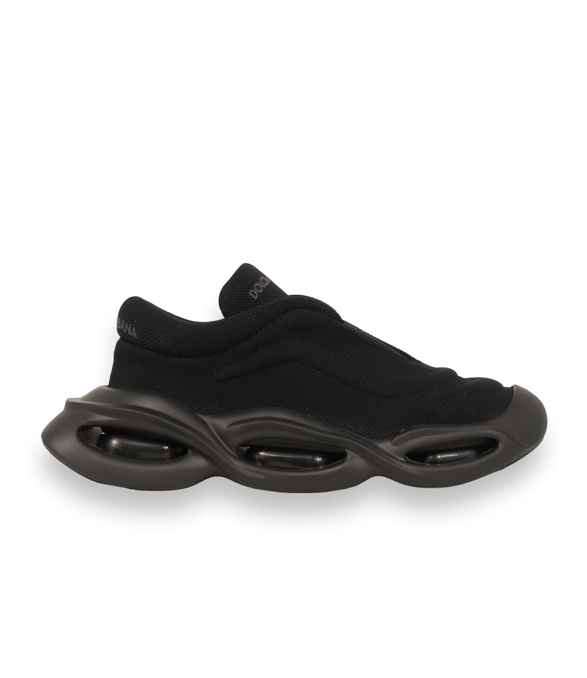 Dolce & Gabbana Sneaker schwarz Größe 41 mit dicker Sohle