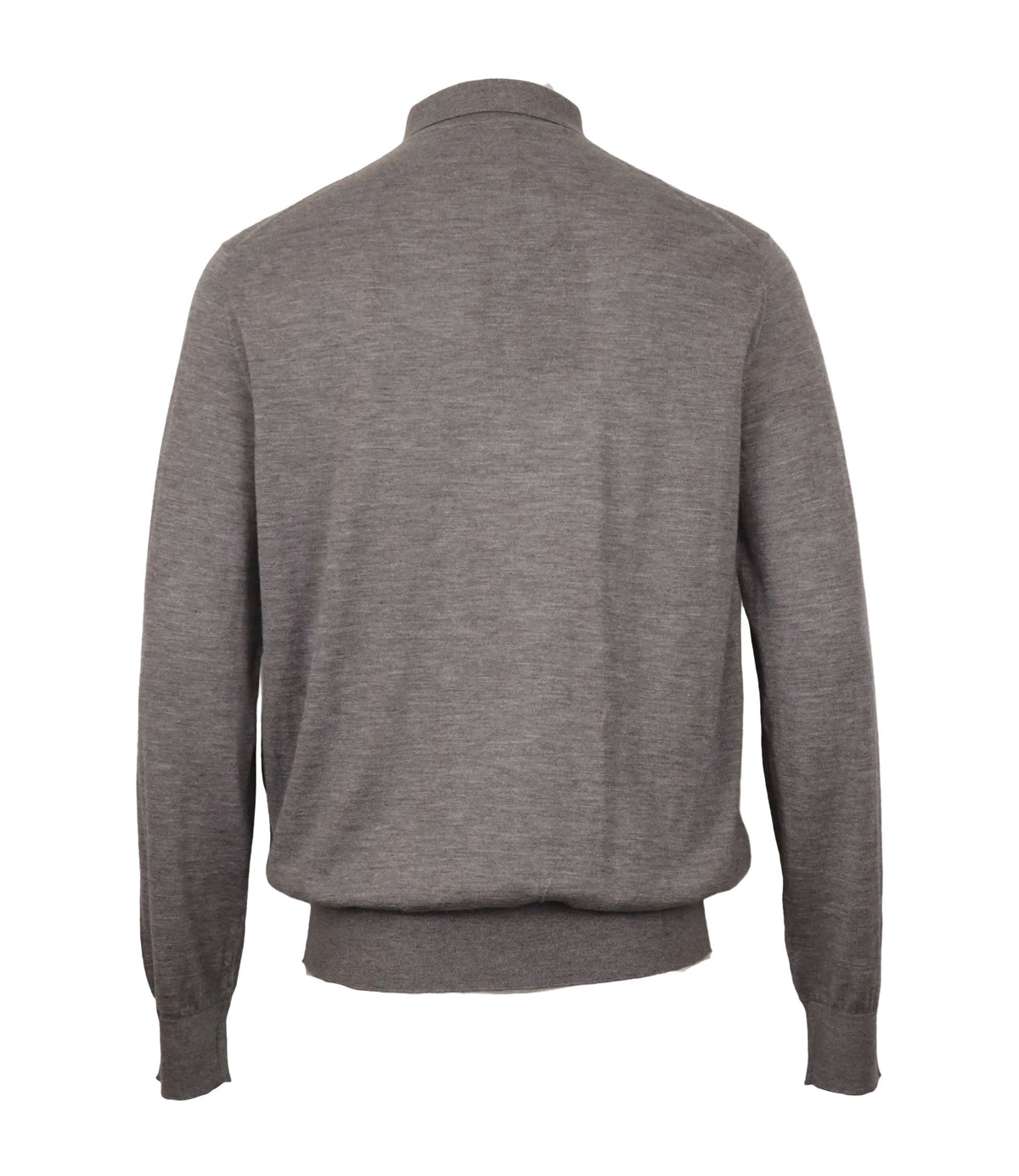 Graues Dolce & Gabbana Poloshirt mit Knopfleiste, Größe 58