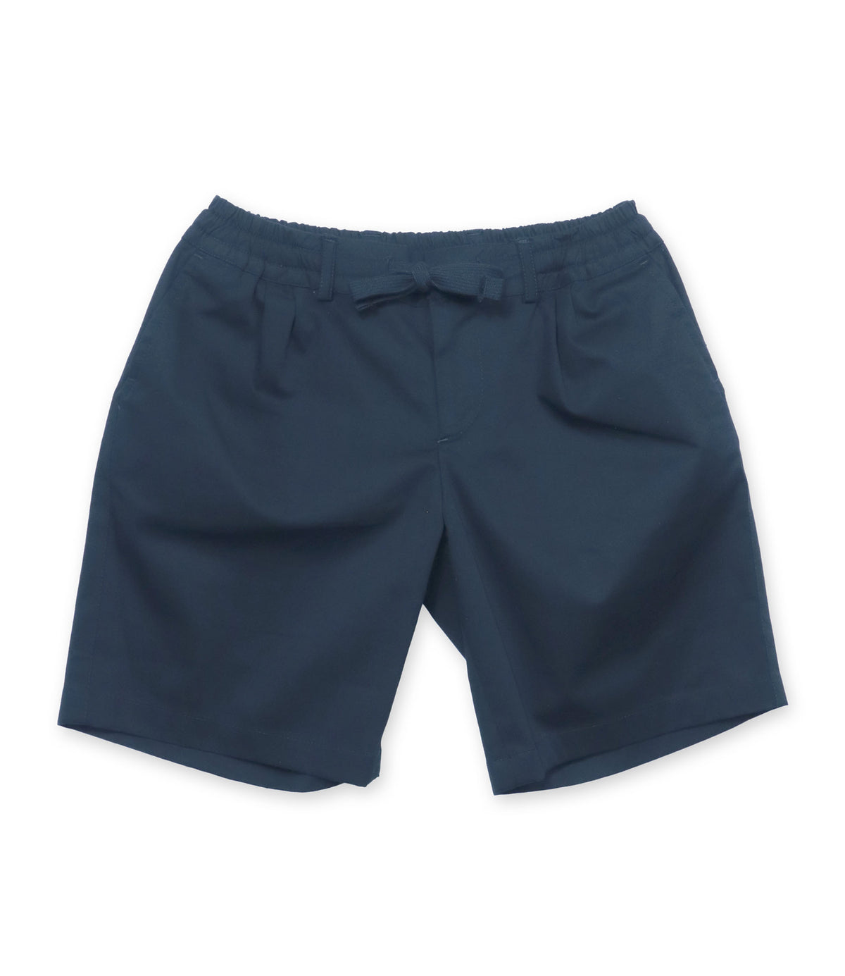 Dolce & Gabbana Shorts Navy aus Baumwollmix mit DG Logo Stickerei