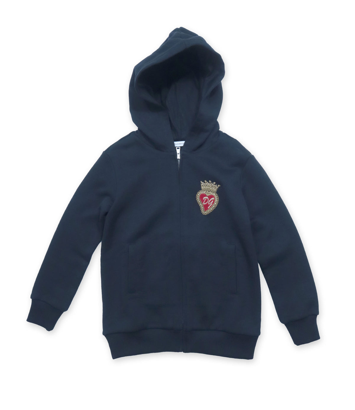 Dolce & Gabbana Sweatjacke dunkelblau Baumwolle Alter 3 im Dolce & Gabbana Sale