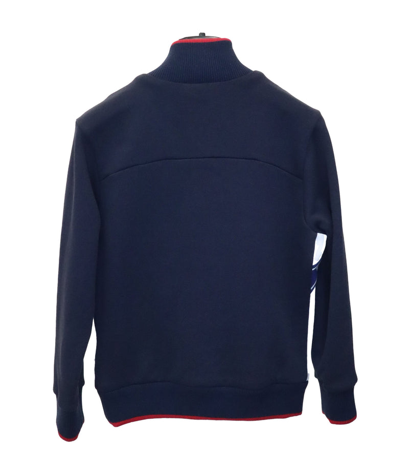 Dolce & Gabbana Sweatjacke für Kinder in Weiß und Blau mit SPORT-Logo, Größe 3