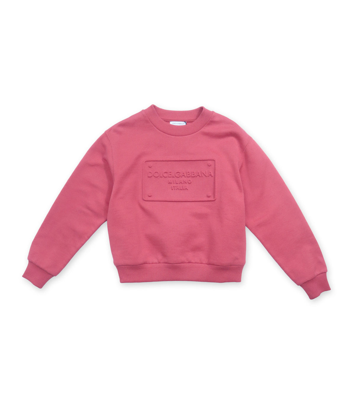 Dolce & Gabbana Sweatshirt Kinder Pink Größe 6 aus Baumwolle