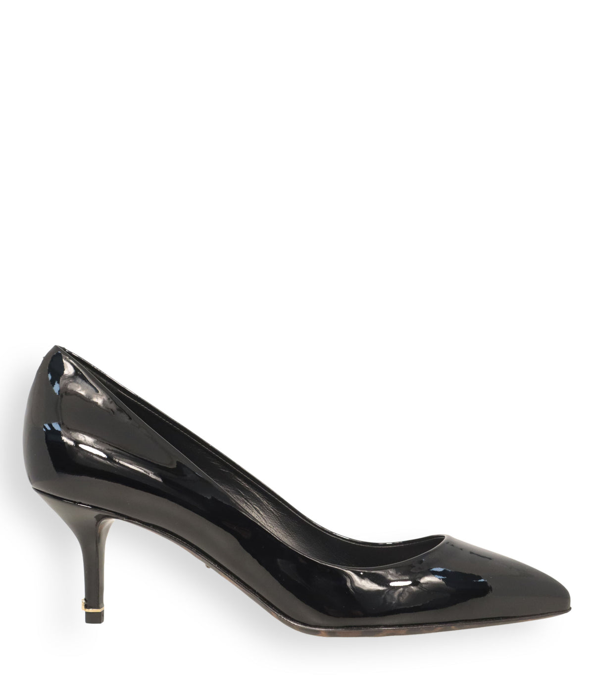 Dolce & Gabbana High Heels schwarze Lackleder Pumps Größe 36