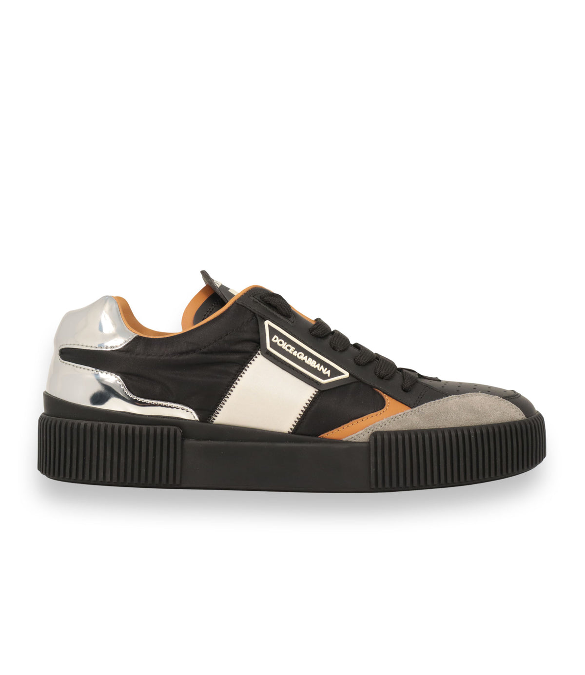 Dolce & Gabbana Sneaker Größe 40 schwarz weiß leder sneaker luxus
