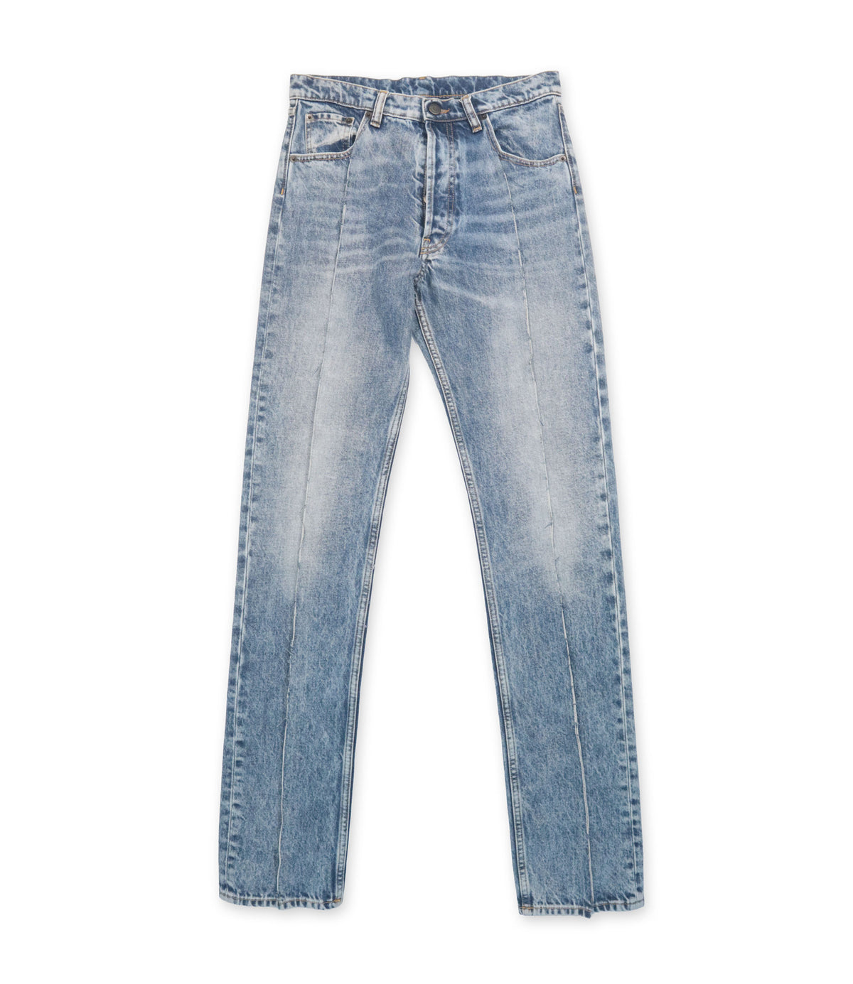 Maison Margiela Jeans Größe 38 hellblaue Denim Jeans mit Vintage-Waschung aus Italien