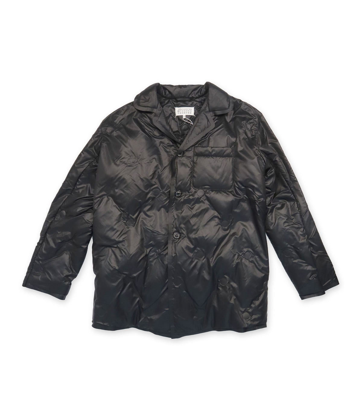 Maison Margiela schwarze Steppjacke Größe IT 44 Made in Italy