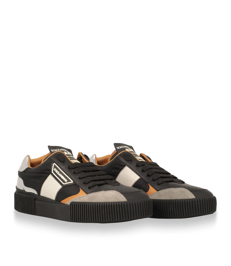 Dolce & Gabbana Sneaker Größe 40 schwarz weiß leder sneaker luxus