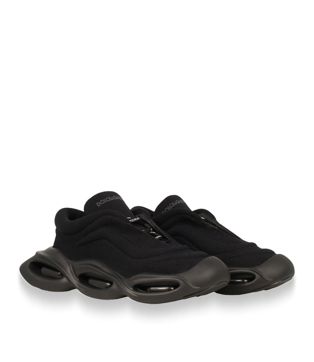Dolce & Gabbana Sneaker schwarz Größe 41 mit dicker Sohle
