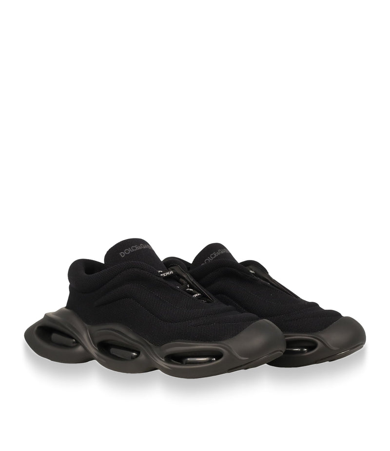 Dolce & Gabbana Sneaker schwarz Größe 41 mit dicker Sohle