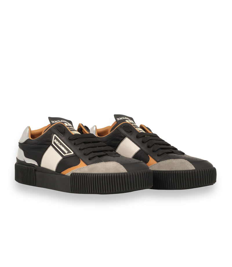 Dolce & Gabbana Sneaker Größe 40 schwarz weiß leder sneaker luxus