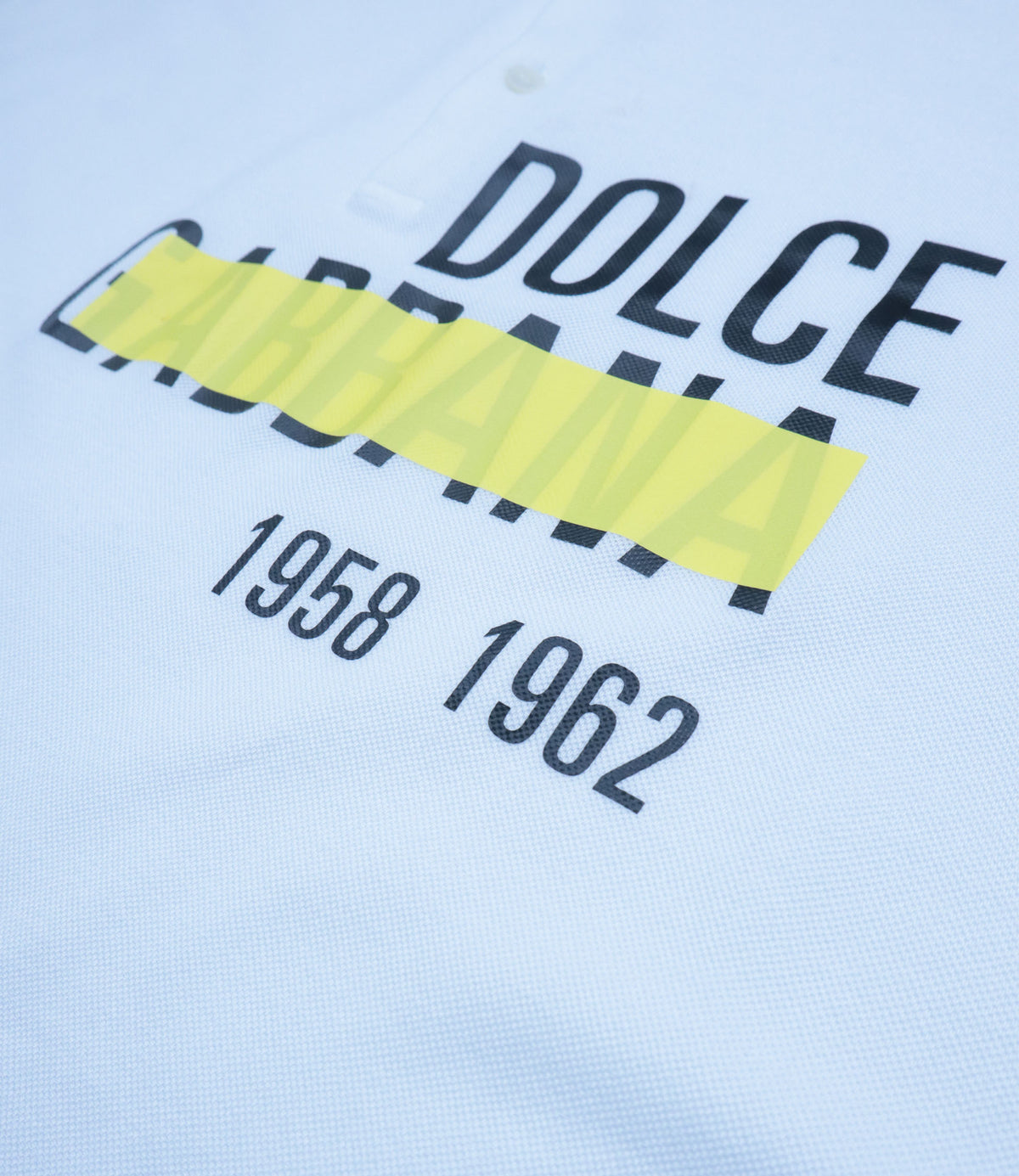Dolce & Gabbana Poloshirt Größe 58 in Weiß aus Baumwolle im Dolce & Gabbana Sale