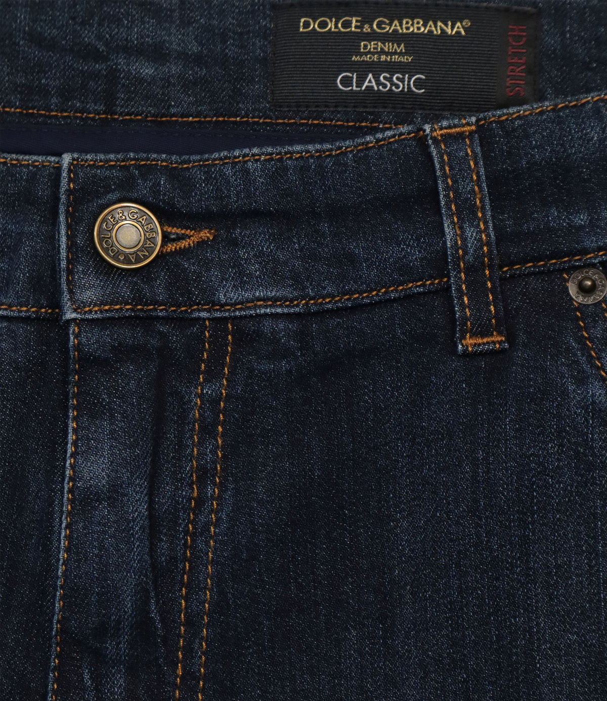 Dolce & Gabbana Herren Jeans dunkelblau Größe 58 Made in Italy