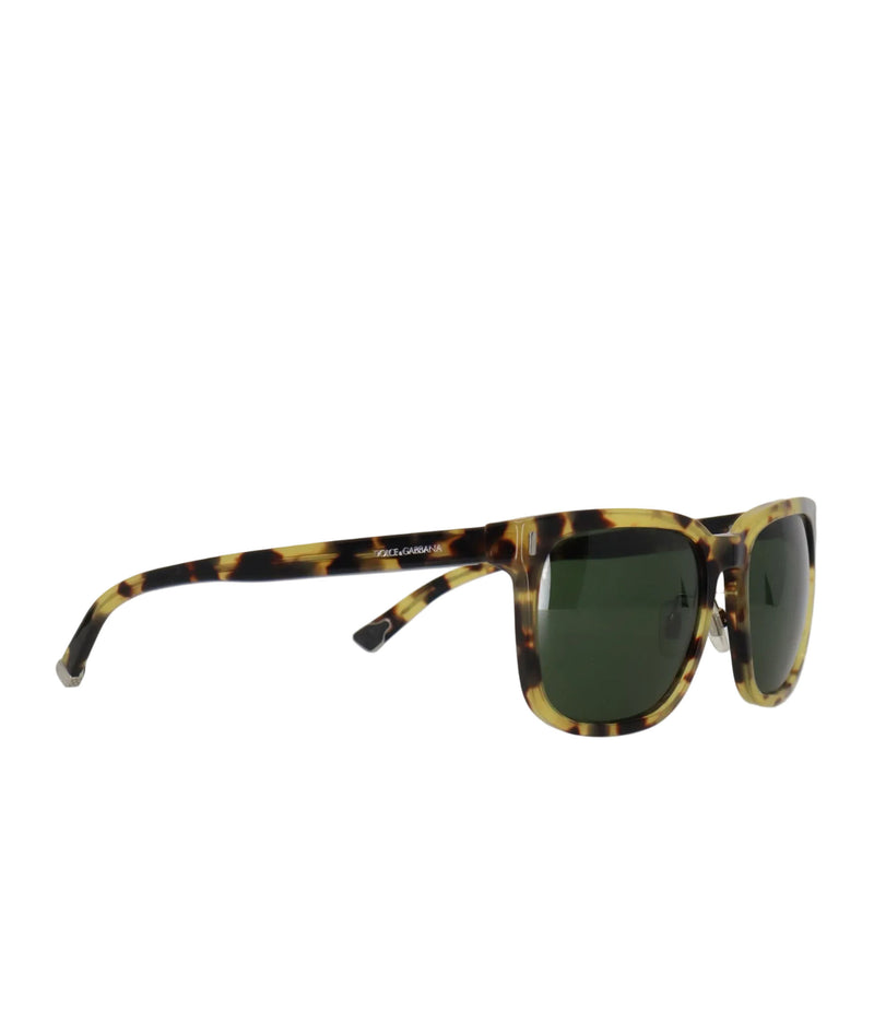 Dolce & Gabbana Sonnenbrille havana braun grün klassisch luxuriös Designer Accessoire