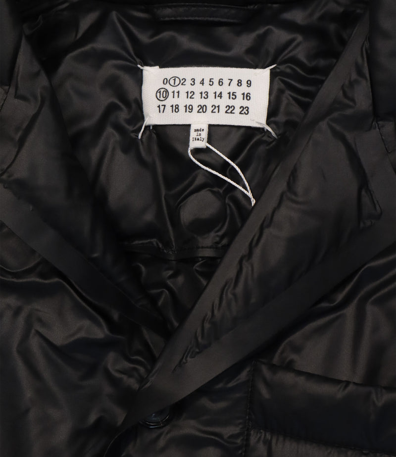 Maison Margiela schwarze Steppjacke Größe IT 44 Made in Italy