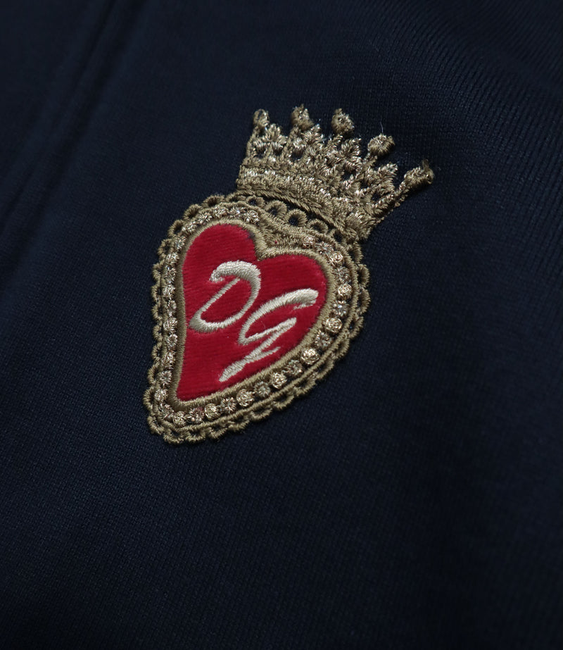 Dolce & Gabbana Sweatjacke dunkelblau Baumwolle Alter 3 im Dolce & Gabbana Sale