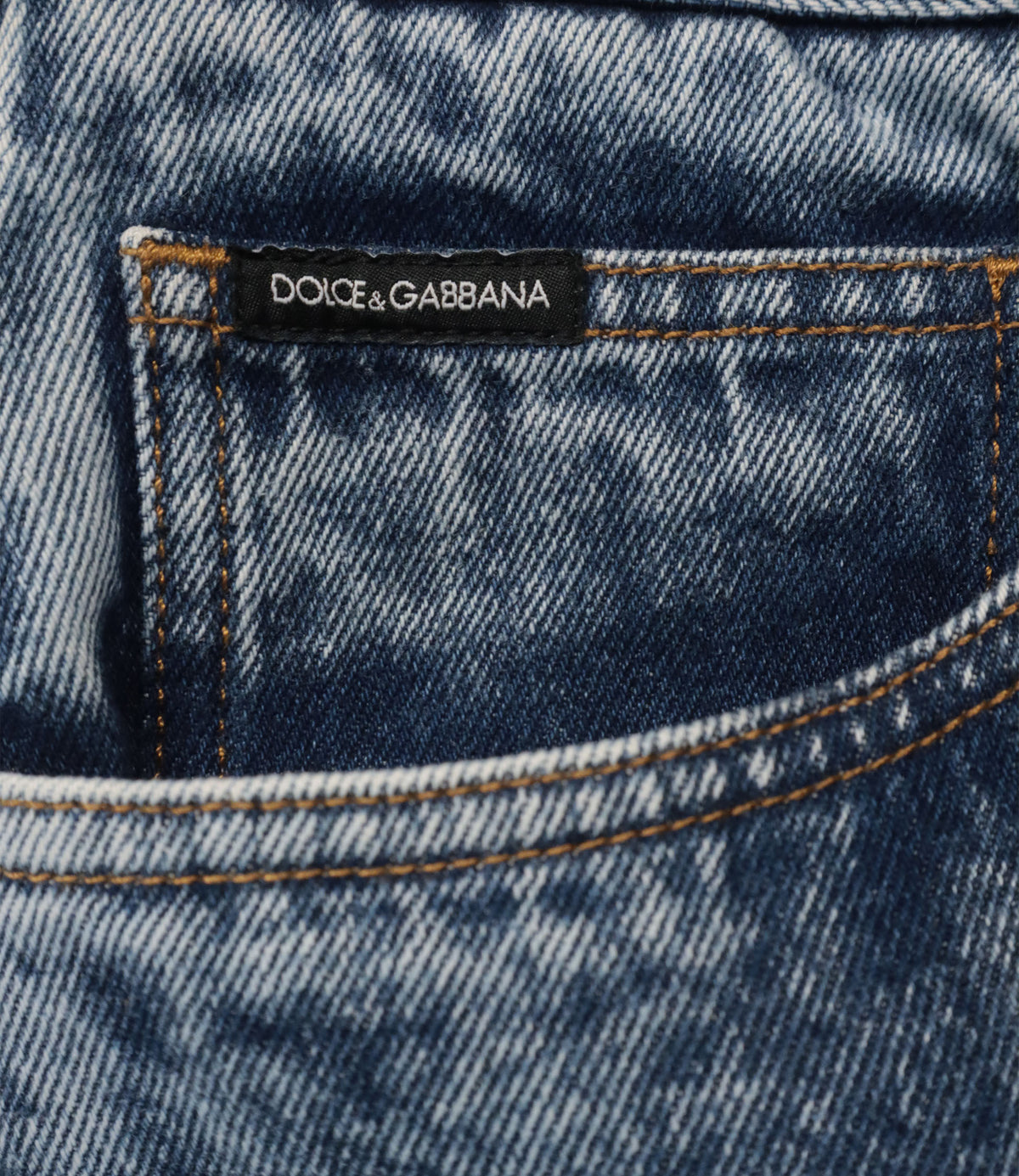 Dolce & Gabbana Jeans Cargo Shorts blau Acid Wash Herren Größe 54