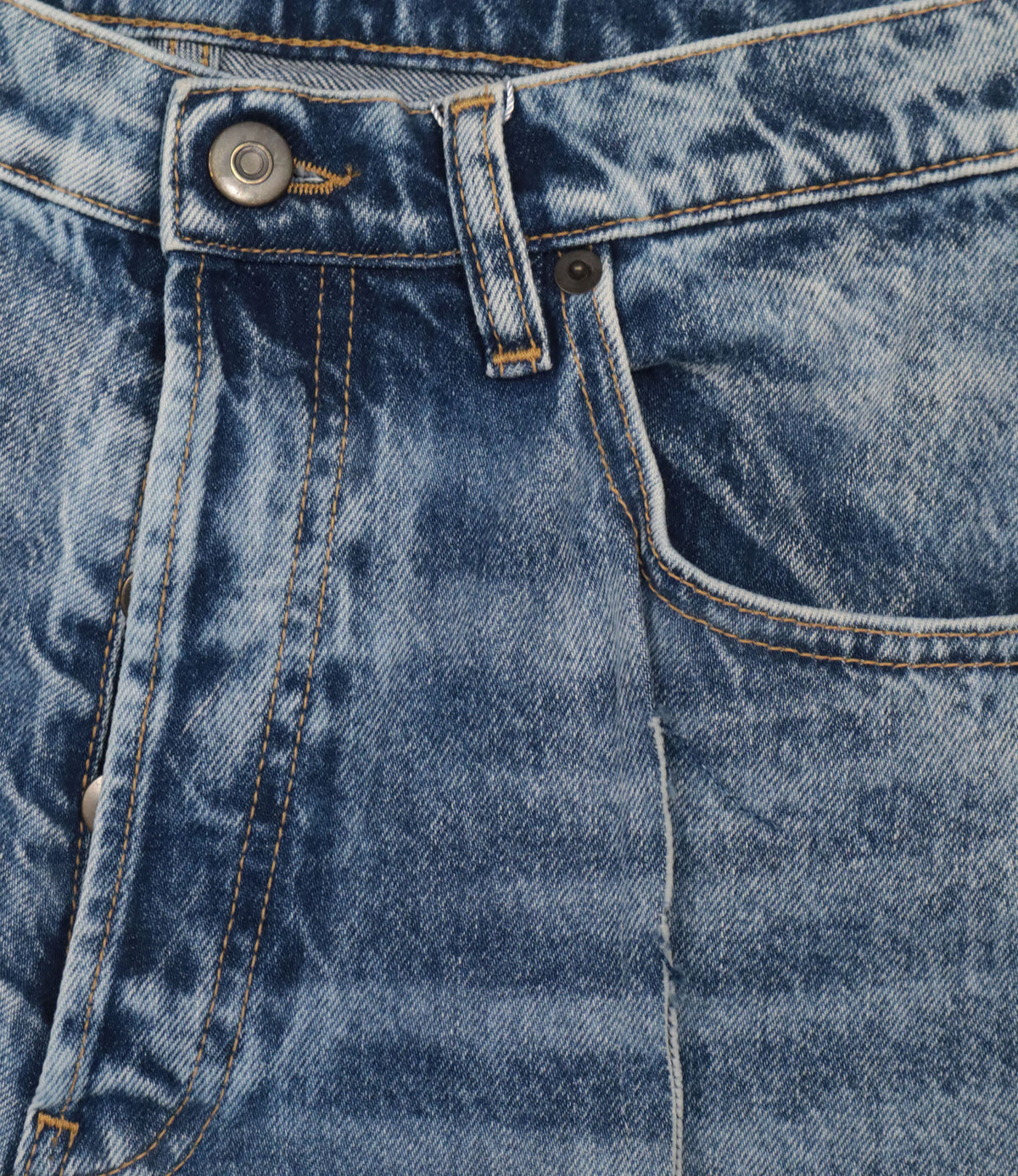 Maison Margiela Jeans Größe 38 hellblaue Denim Jeans mit Vintage-Waschung aus Italien