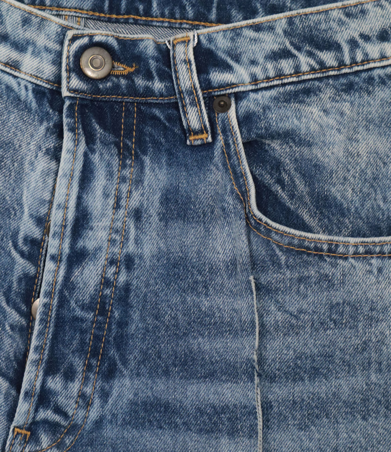 Maison Margiela Jeans Größe 38 hellblaue Denim Jeans mit Vintage-Waschung aus Italien