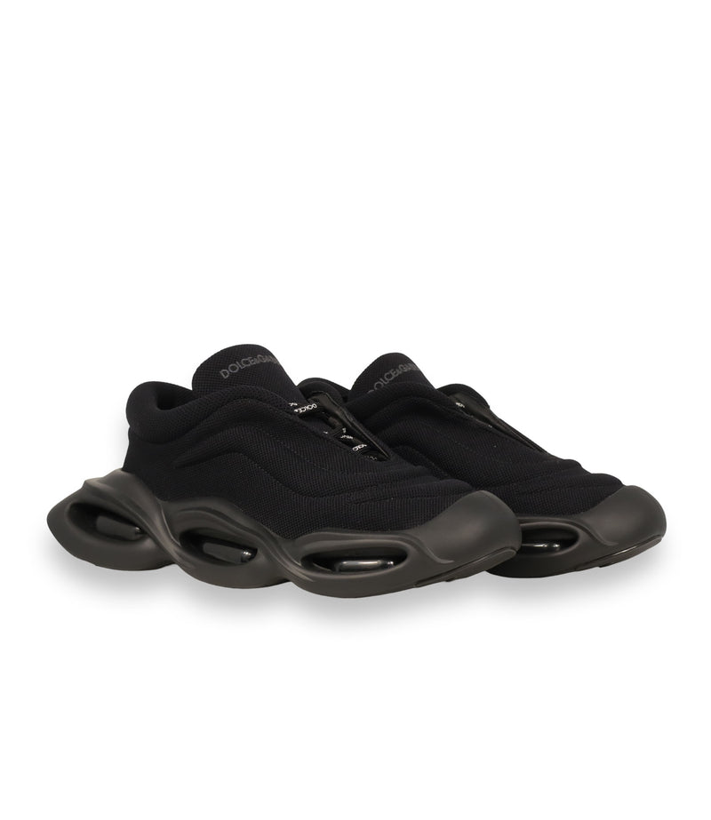 Dolce & Gabbana Sneaker schwarz Größe 41 mit dicker Sohle