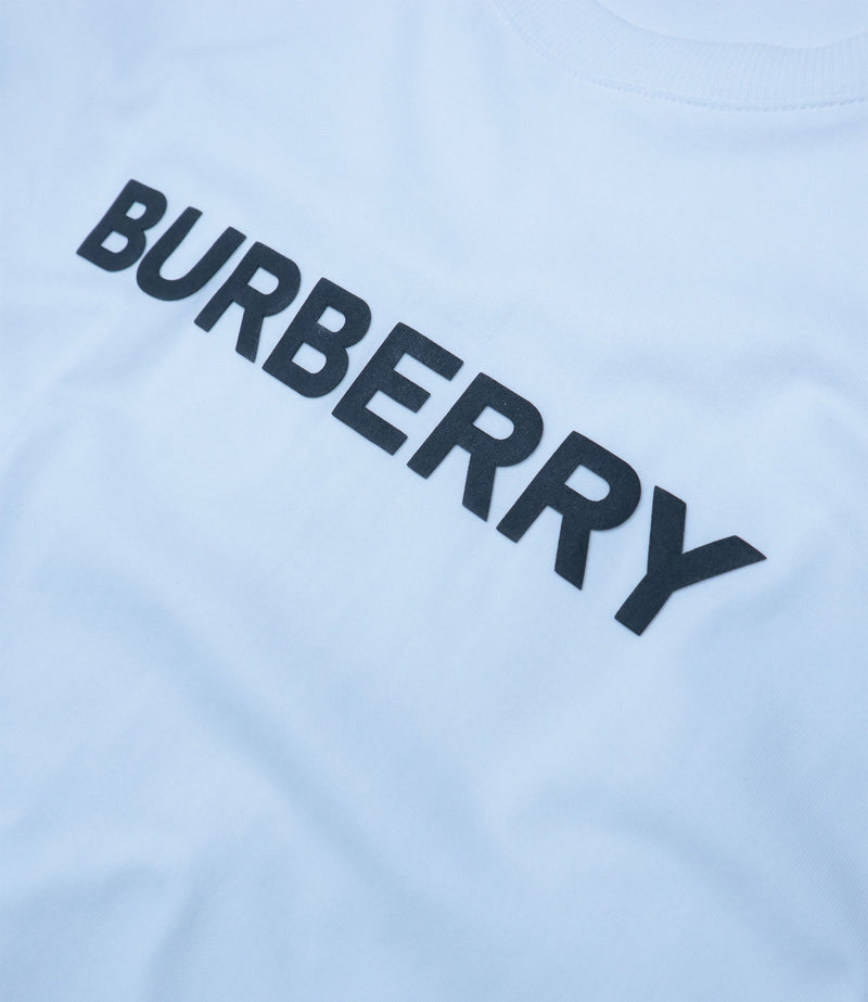 Burberry T-Shirt XS weiß Baumwolle mit Logo Print
