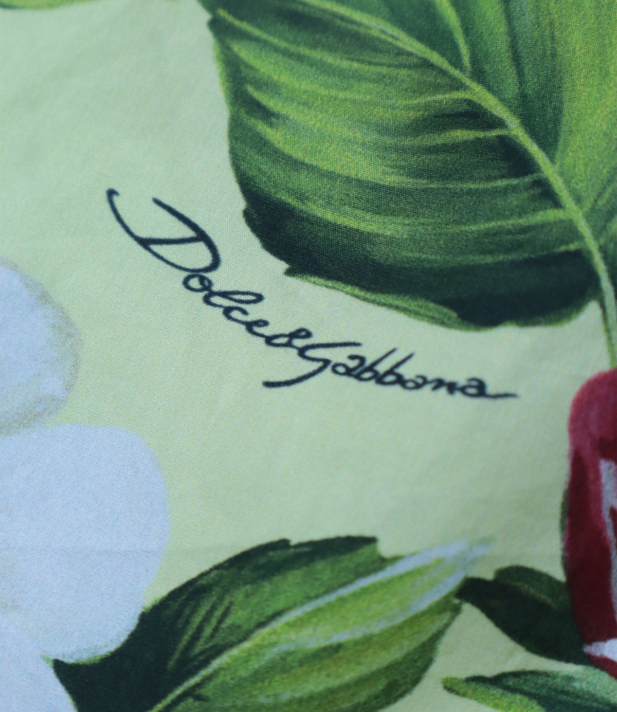 Dolce & Gabbana Hemd Größe 38 mit floralem Print und Leo-Details in Multicolor