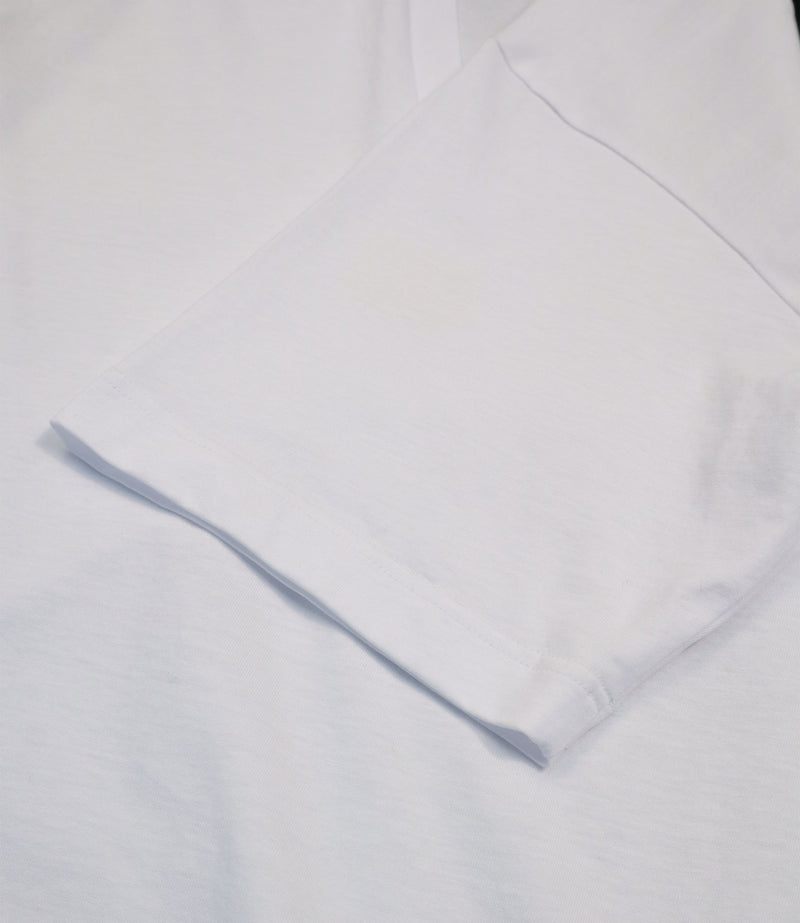 Dolce & Gabbana T-Shirt weiß mit V-Ausschnitt und DG Logo