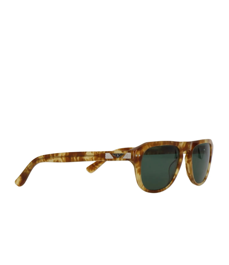 Bentley Motors Sonnenbrille havana braun grün klassisch luxuriös Designer Accessoire