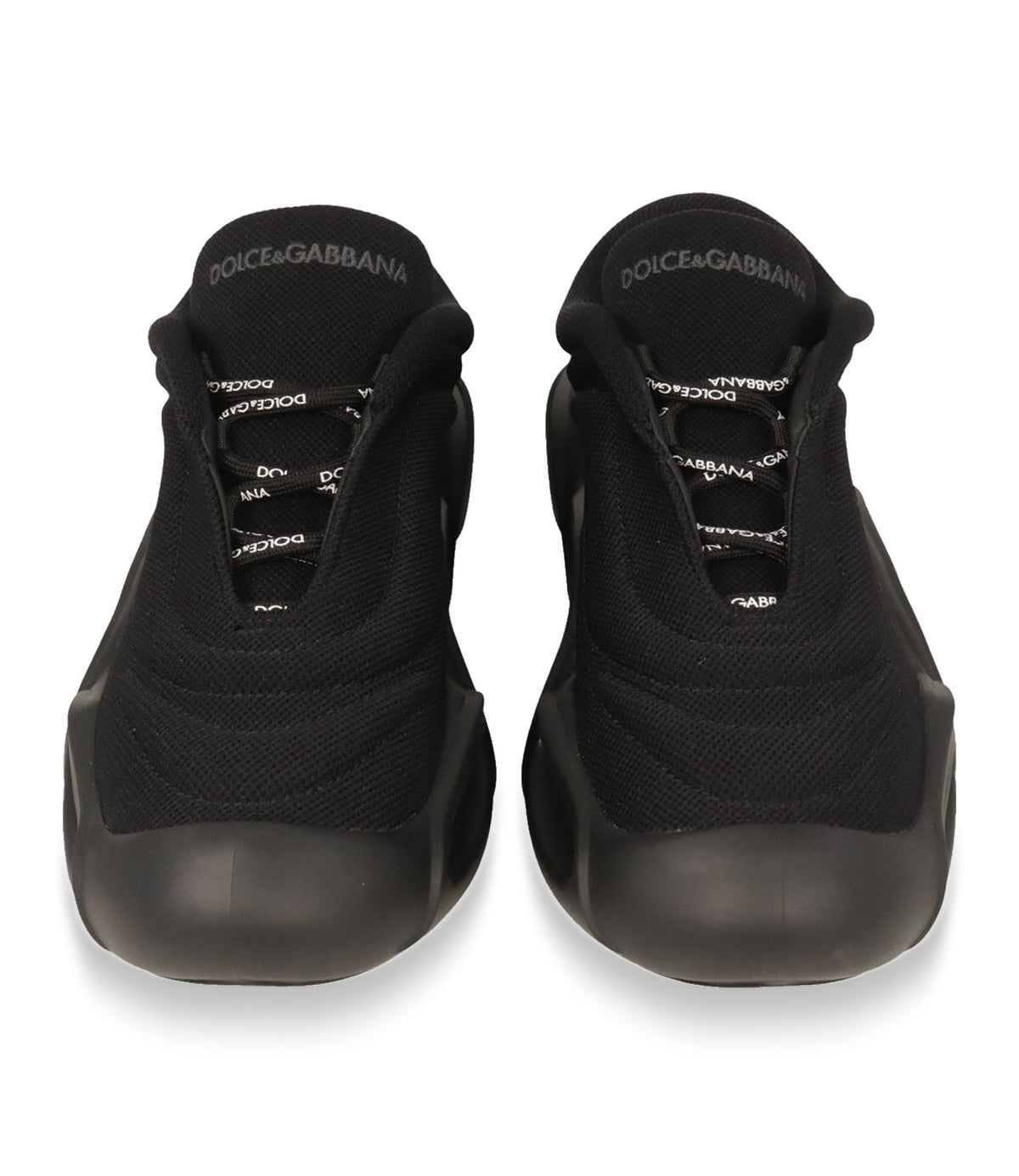 Dolce & Gabbana Sneaker schwarz Größe 41 mit dicker Sohle