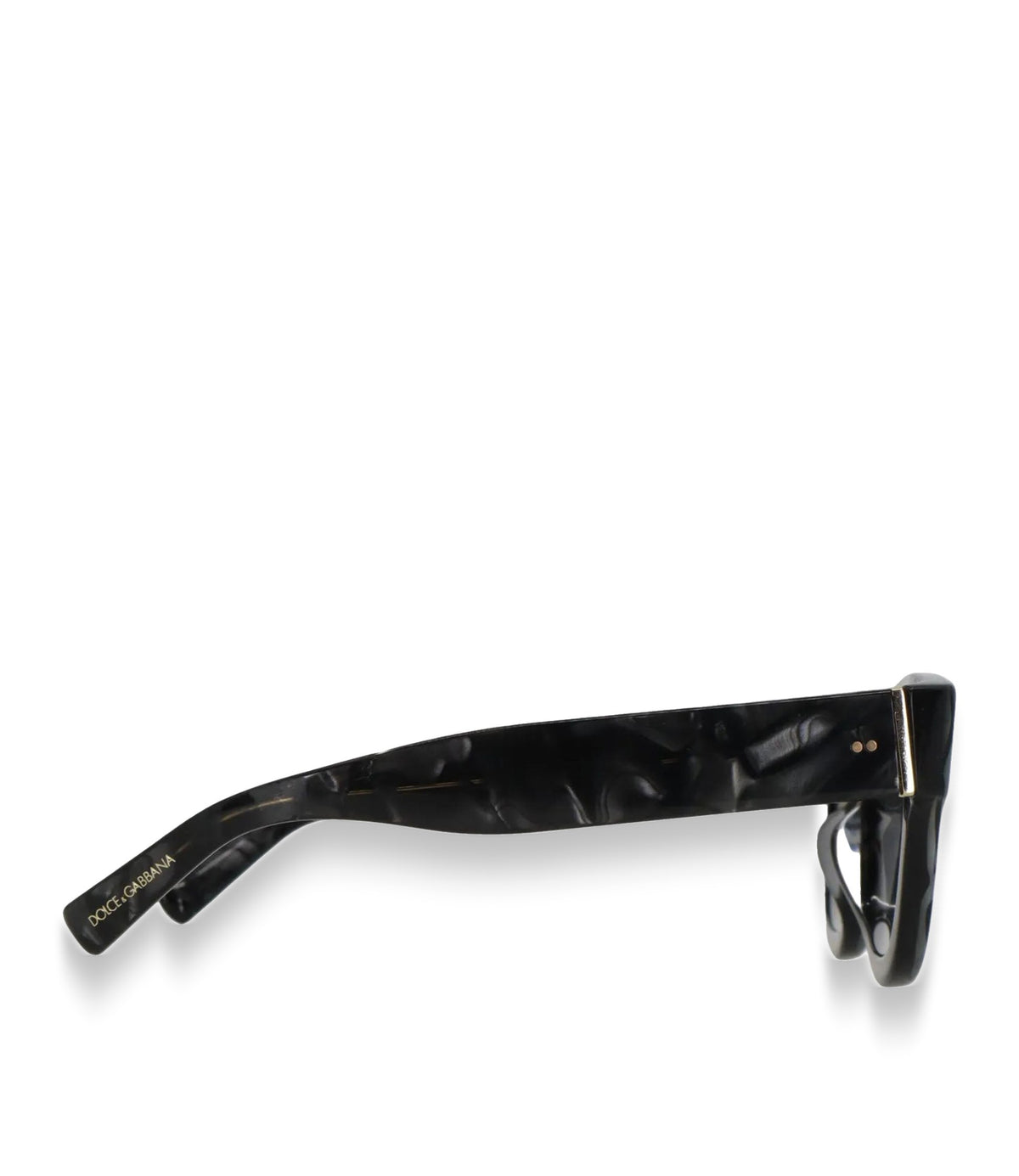 Dolce & Gabbana Sonnenbrille grau marmoriert schwarz elegant luxuriös Designer Accessoire