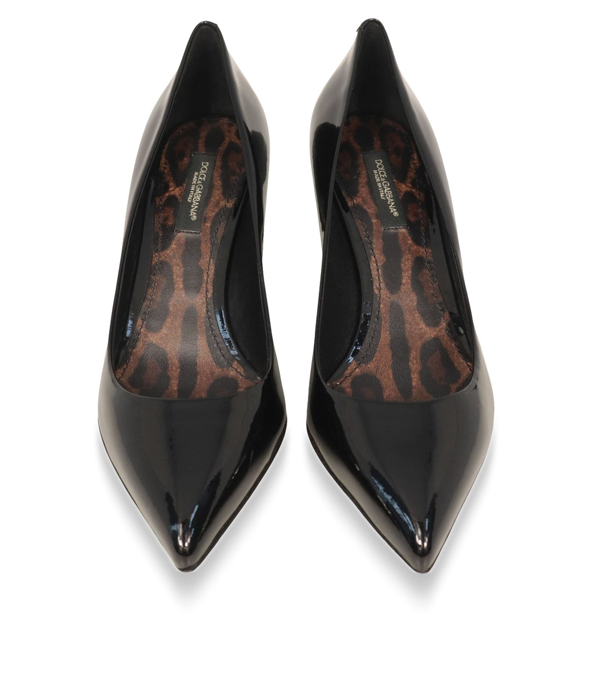 Dolce & Gabbana High Heels schwarze Lackleder Pumps Größe 36