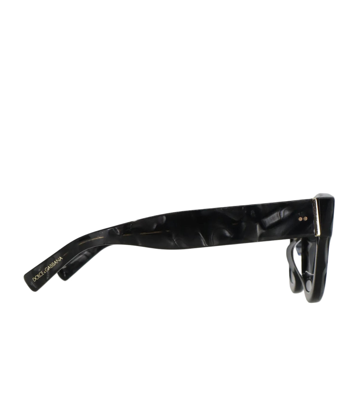 Dolce & Gabbana Sonnenbrille grau marmoriert schwarz elegant luxuriös Designer Accessoire