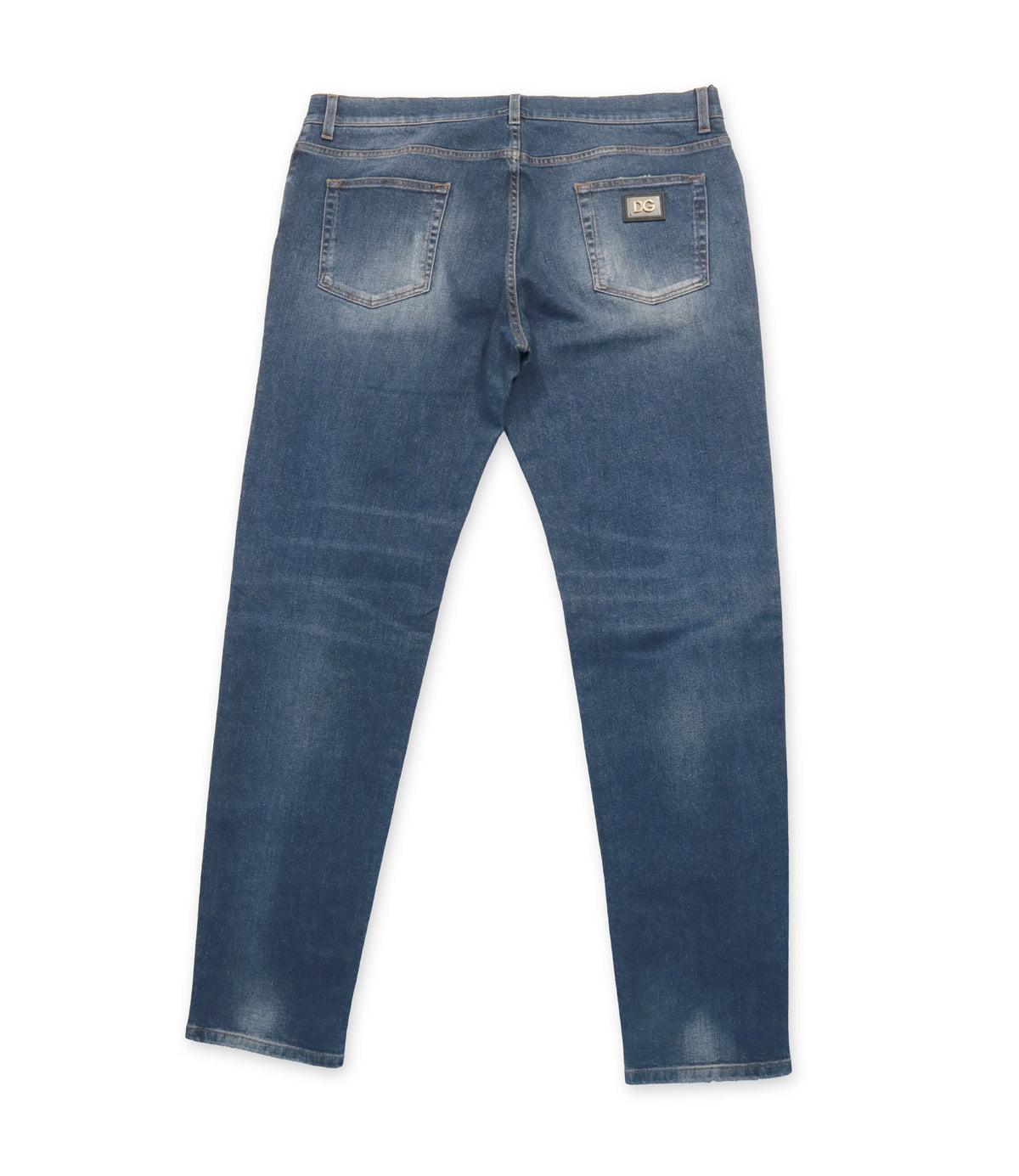 Dolce & Gabbana Slim Fit Jeans Blau Größe 58 Made in Italy